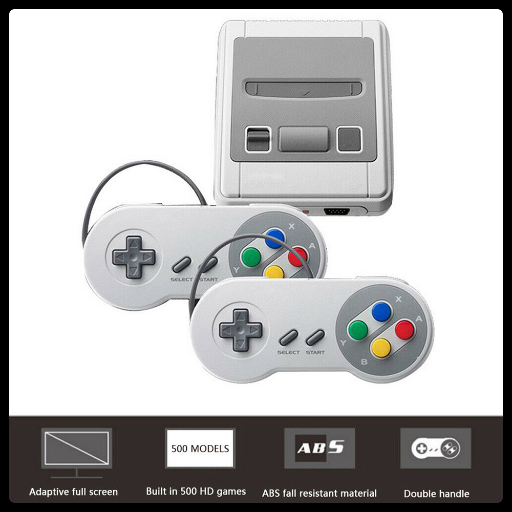 821-in-1 Retro Classic Mini Handheld Game Console TV HDMI - 2 Controller Gamepad