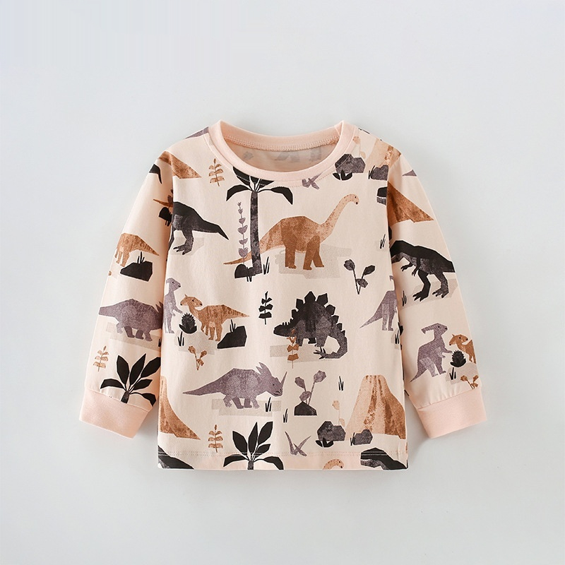 Casual Round-neck Long-sleeve Boys Clothing