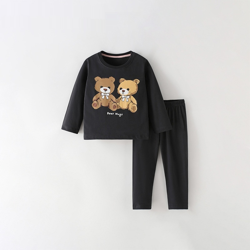 Children's Casual Round-neck Long-sleeve Set