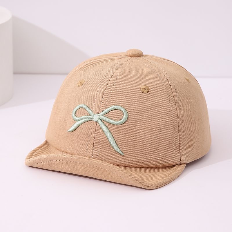 Children's Style Soft Fabric Bow Decoration Dome-shaped Baseball Cap With A Cute And…