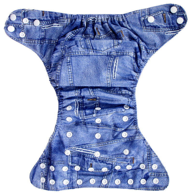 Baby Cloth Diapers With Disposable Inserts, Washable For Toddlers