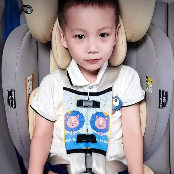 Car Child Shoulder Pad, Non-slip Seat Belt Fixing Accessory