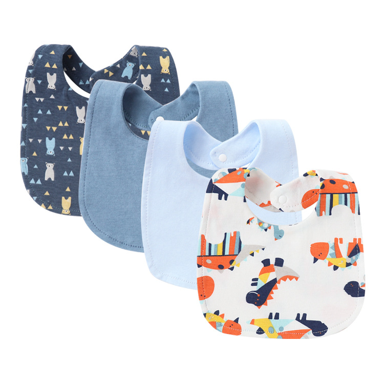 Baby And Infant Bibs Made Of Pure Cotton