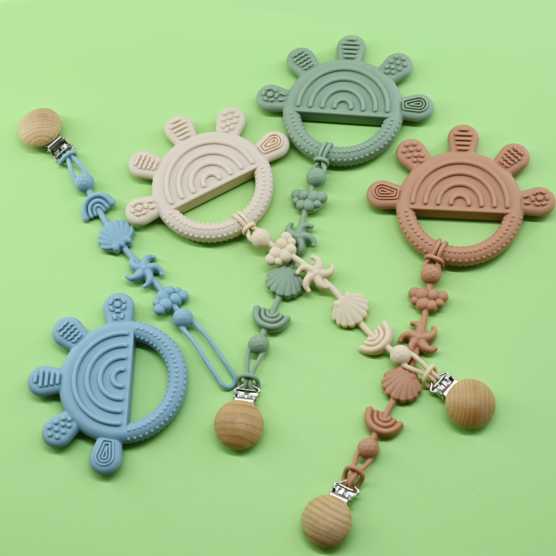 Cartoon Baby Hand-grab And Chew Toy