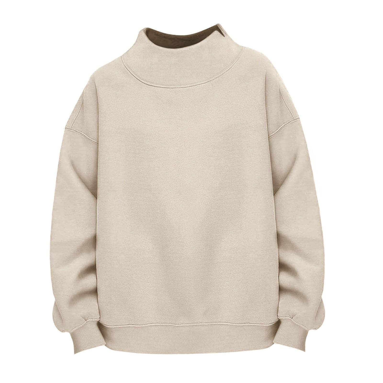 Hoodie, Crew-neck Fleece-lined Sweatshirt Childrens Clothing Mid-to-large Size Outerwear…