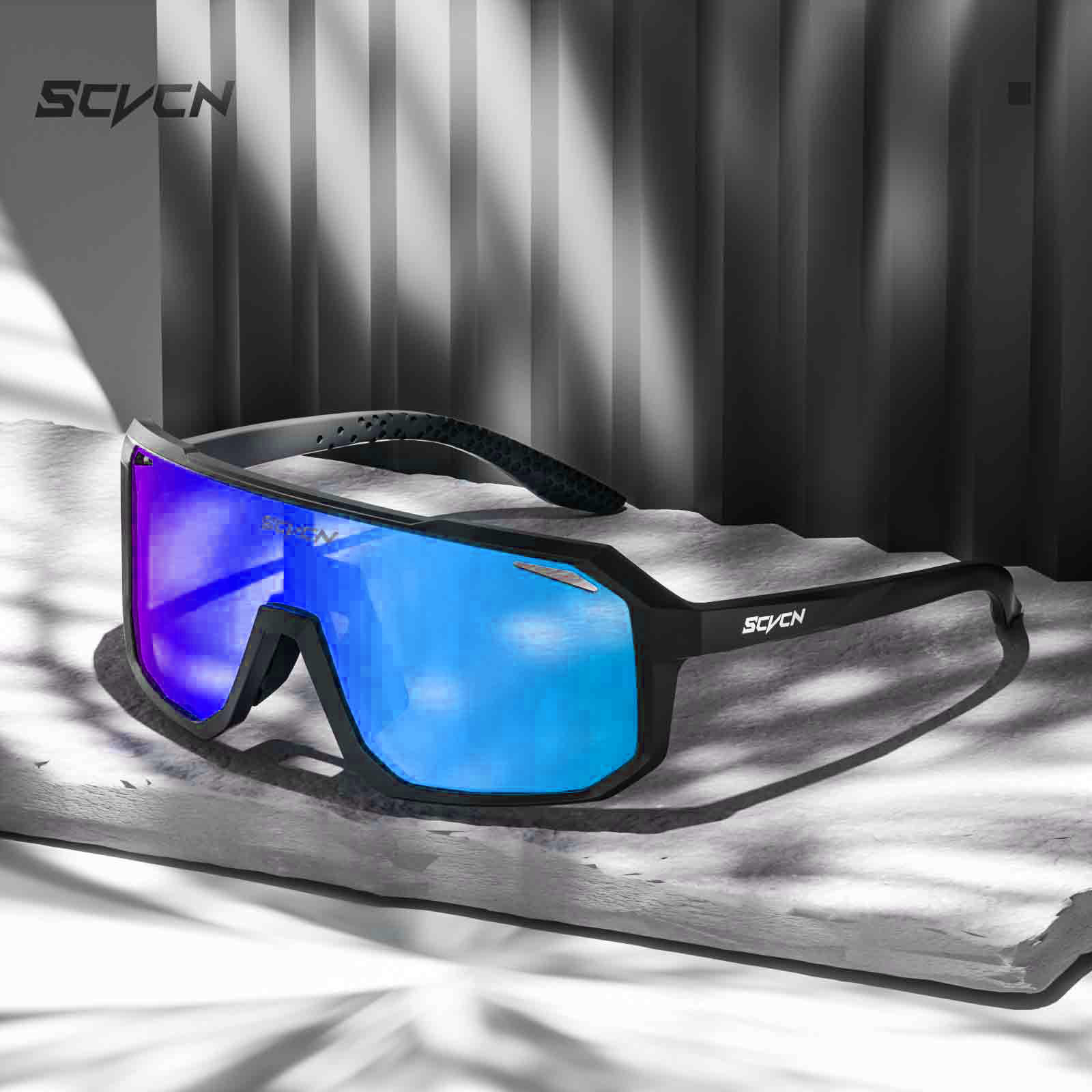 SCVCN Cycling Glasses, Sports Sunglasses, Outdoor Men's And Women's Running, Mountain…