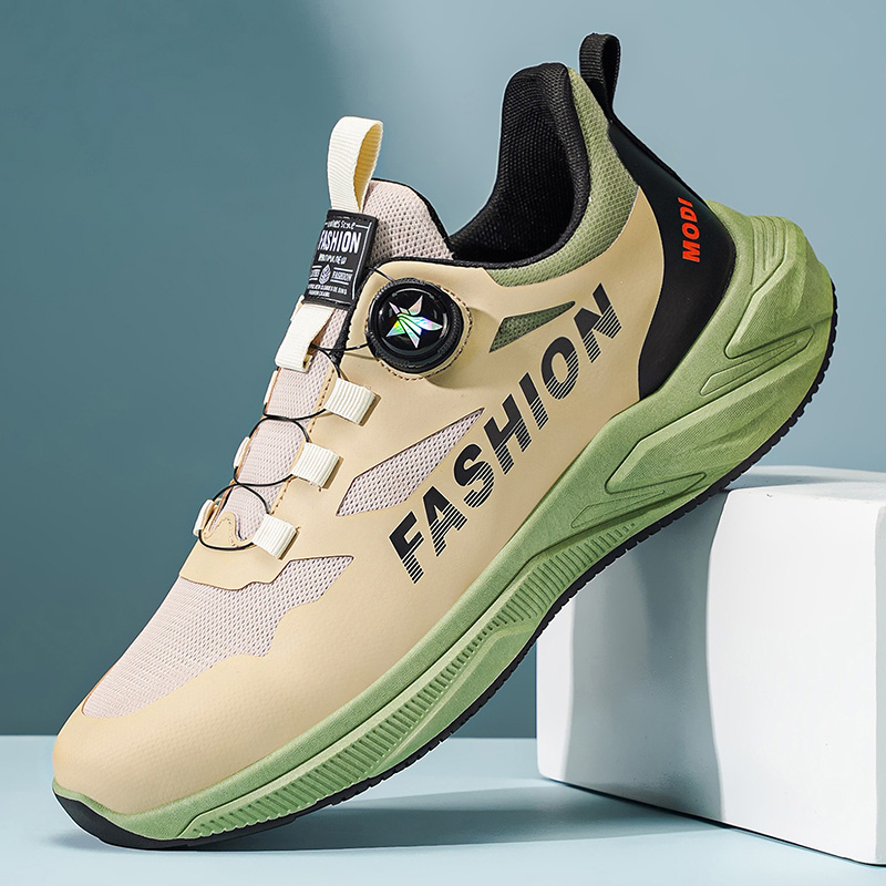 Summer Sports Shoes For Teen Boys, Rotating Buckle Ultra Light Shock Absorbing Soft Sole…