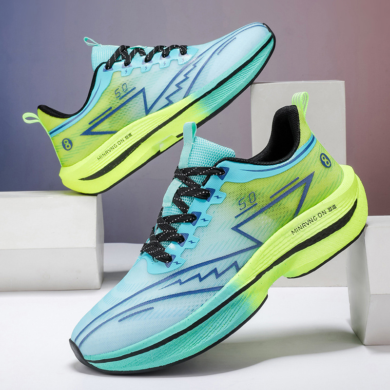 Youth And Children's Racing Sports Flying Electric 5c Running Shoes