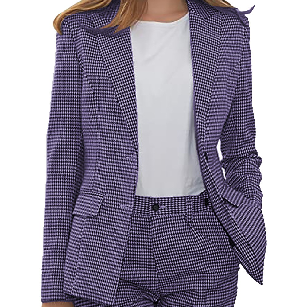 Women's Two-piece Suit Synthetic Fiber Blend