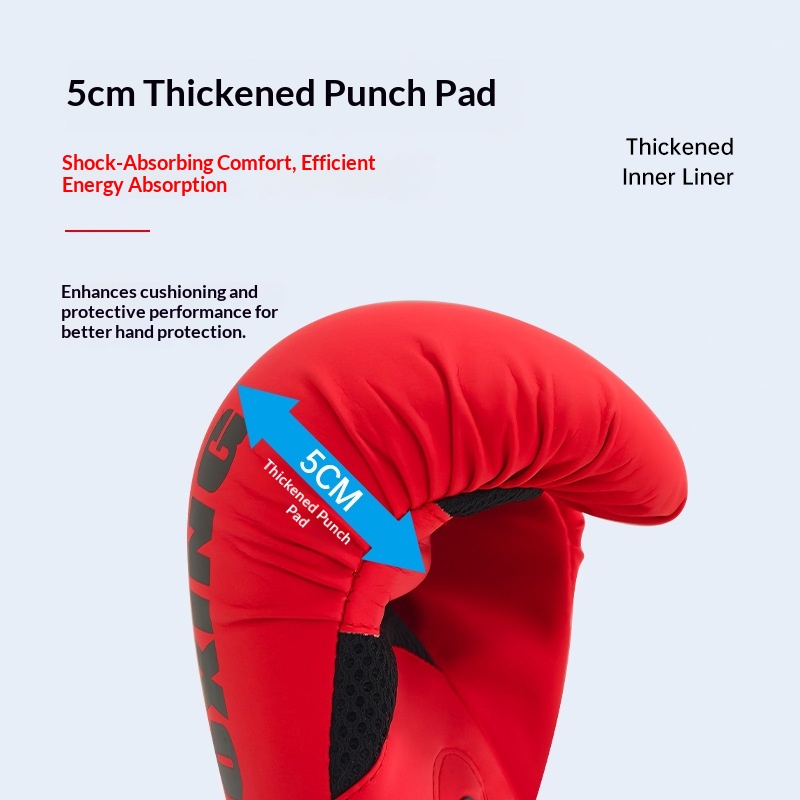 Boxing Gloves Adult. Fighting Sports Unisex Professional Sanda Taekwondo Training Boxing…
