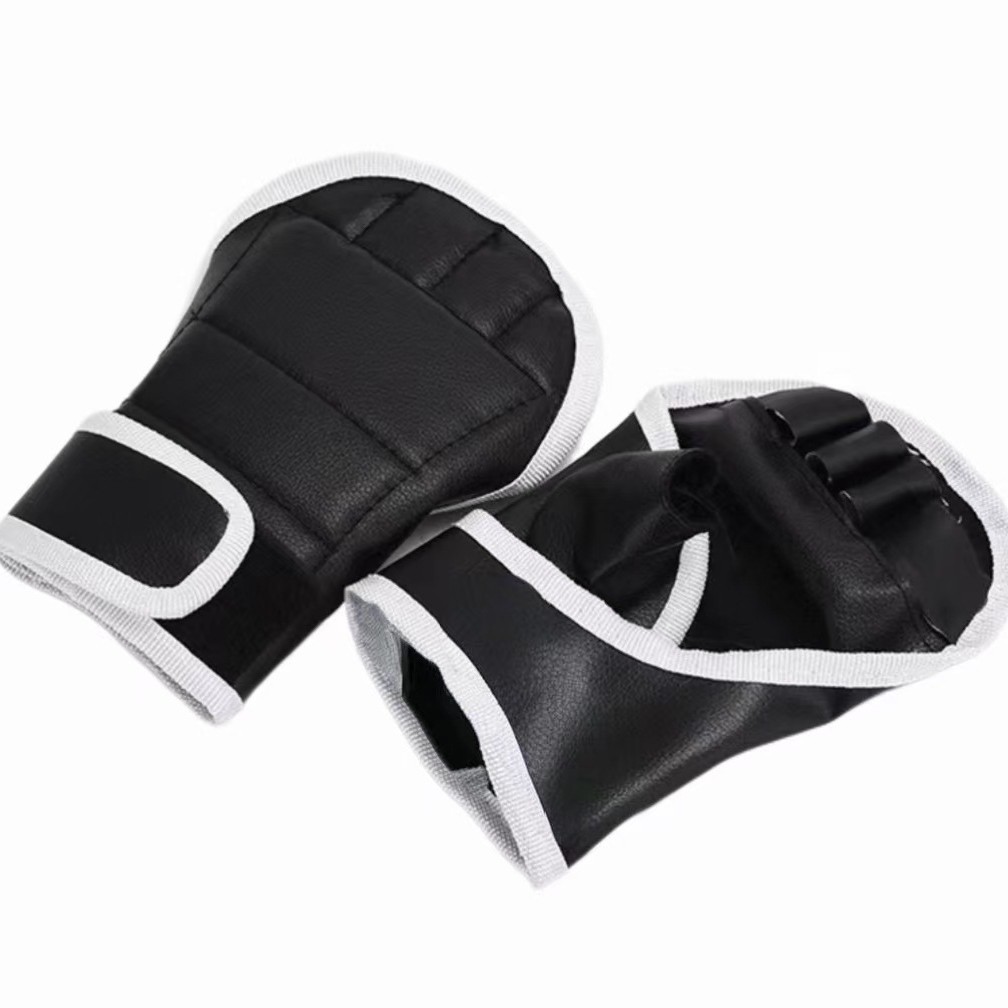 Adult Children's MMA Half Finger Boxing Gloves Thickened Sanda Fitness Sandbag Fighting…