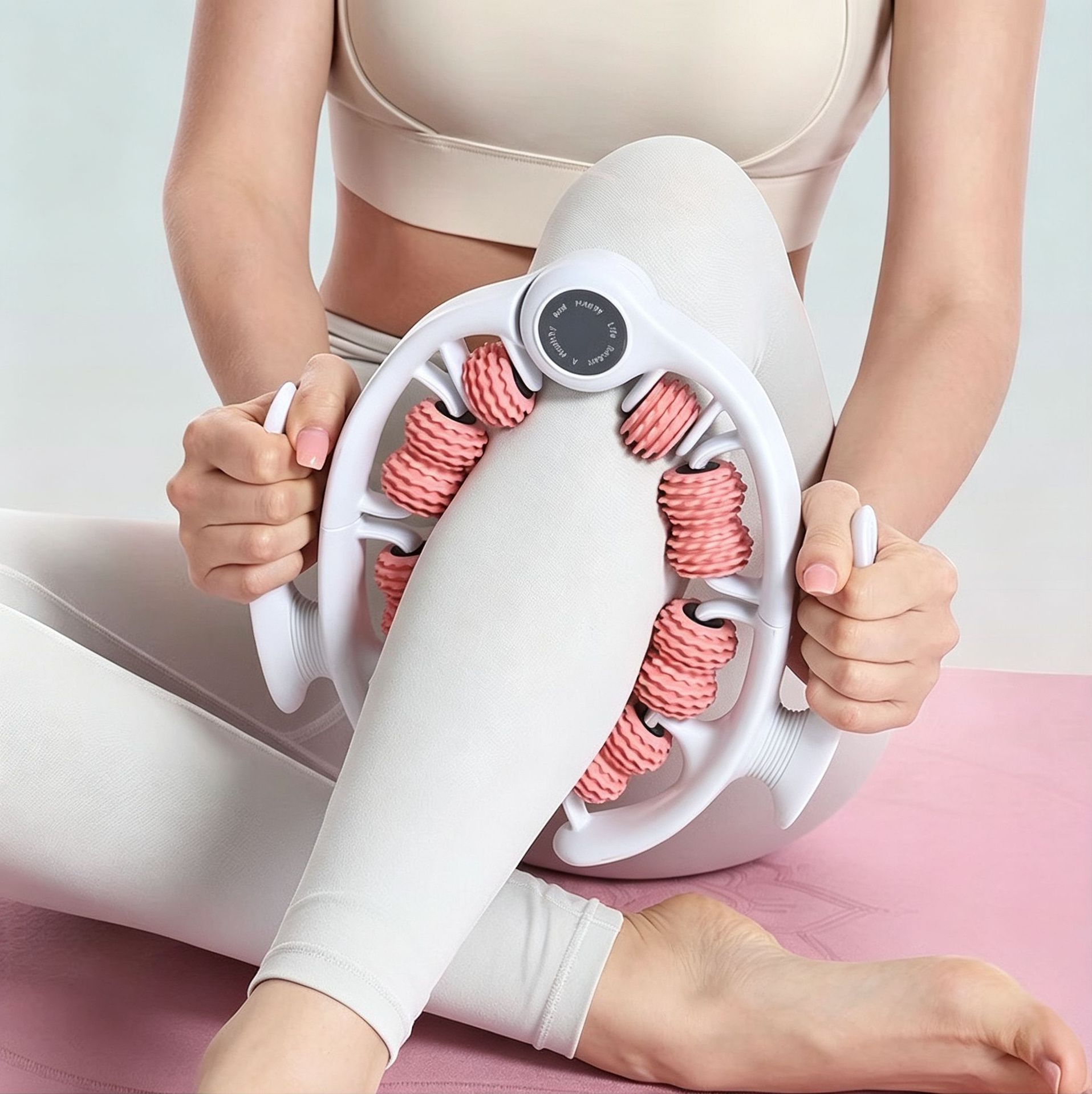 Multifunctional Ring Massager Roller Detachable Massager Yoga Leg Assistive Device New…
