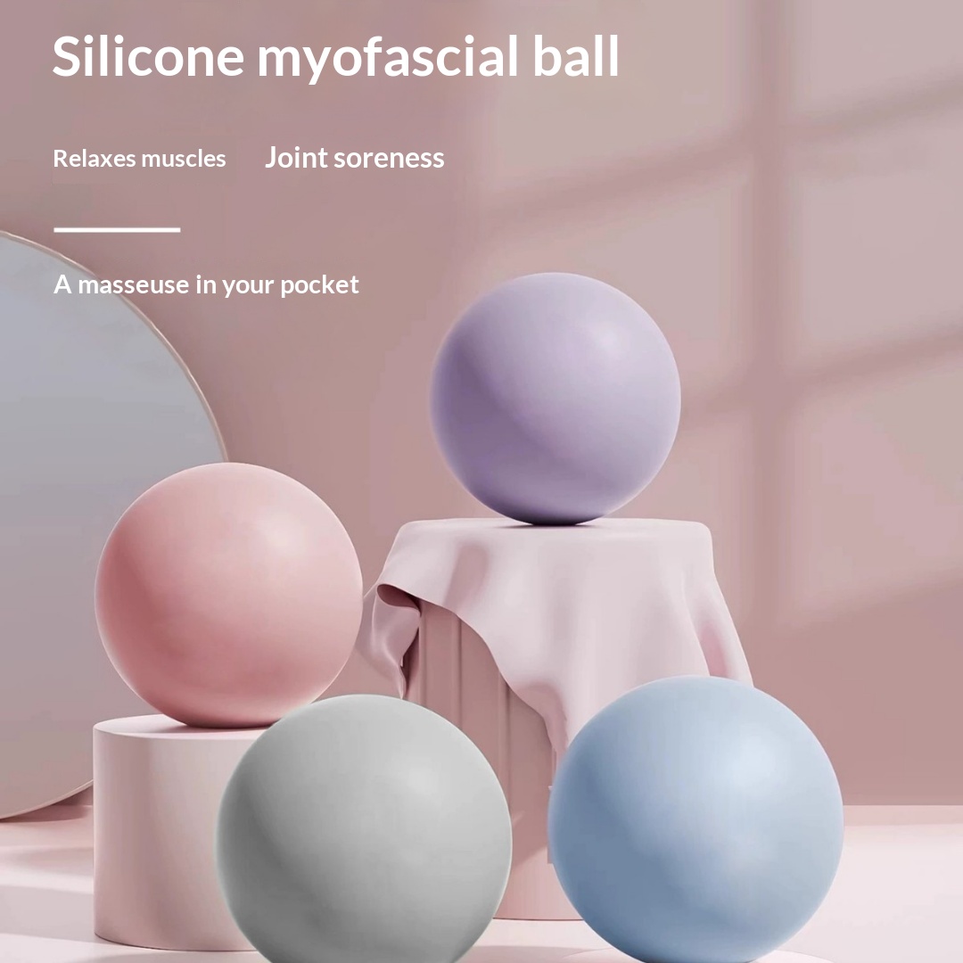 Fascia Ball Massage Ball Fitness Pilates Neck Mask Ball Solid Foot Massage Ball Yoga…