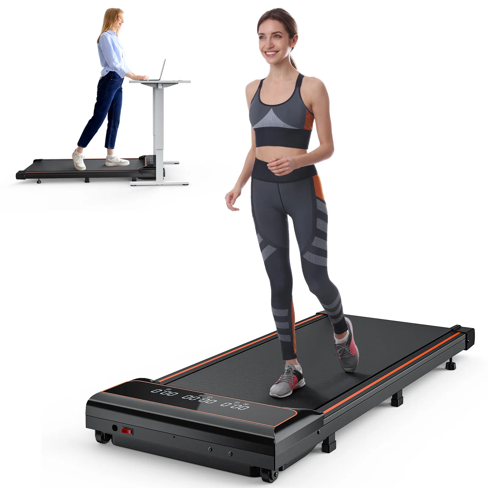 Walking Pad Treadmill – Compact & Portable Walking Pad, Quiet Operation, Adjustable Speed…