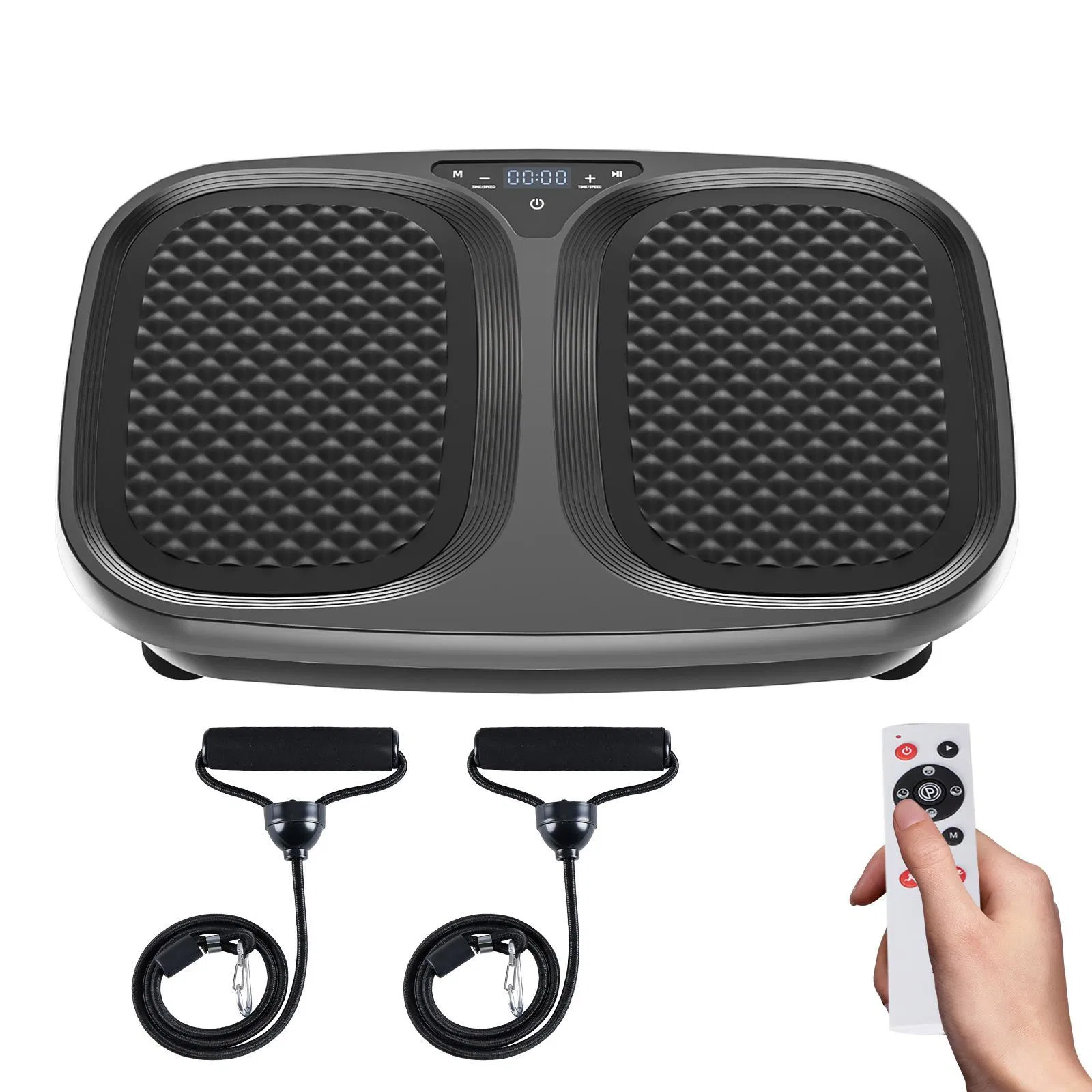 Vibration Plate Exercise Machine for Home Gym, Whole Body Workout Fitness Platform for…