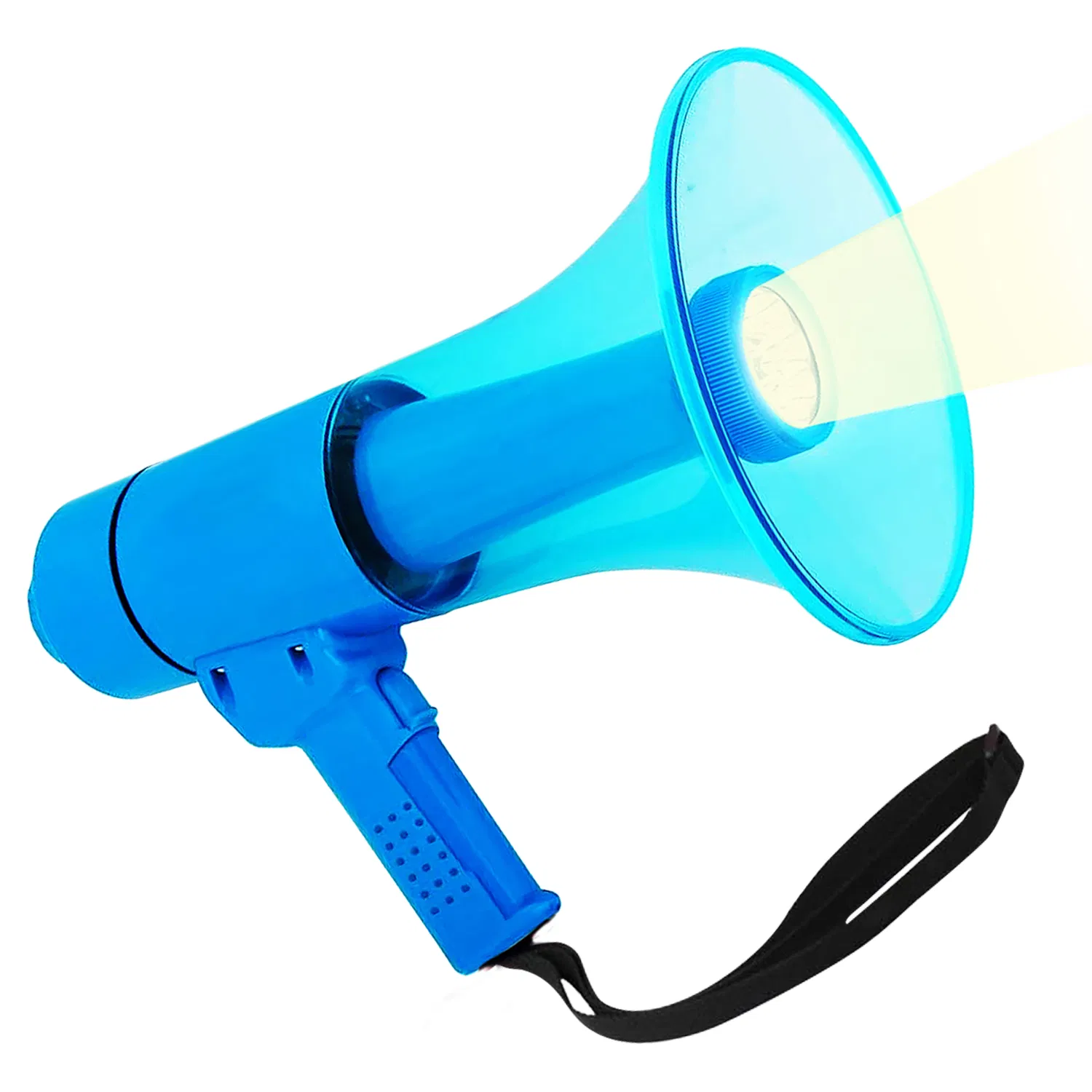 5 Core Megaphone 50W Waterproof Bull Horn PA Speaker w 800Yard Range Flashlight Loud…