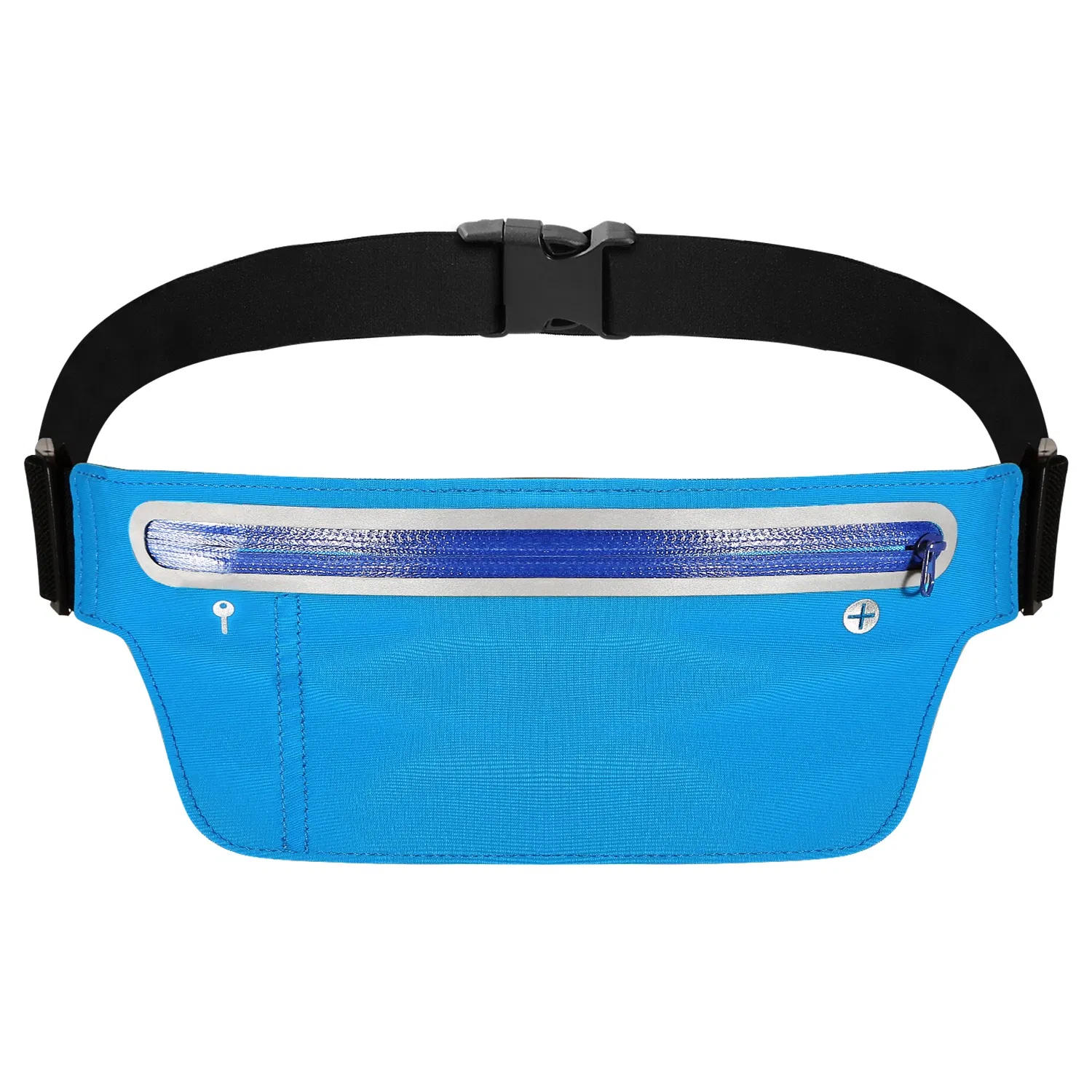 Unisex Sport Waist Pack Running Belt Bag Pouch Adjustable Bounce Free Sweat-Proof…