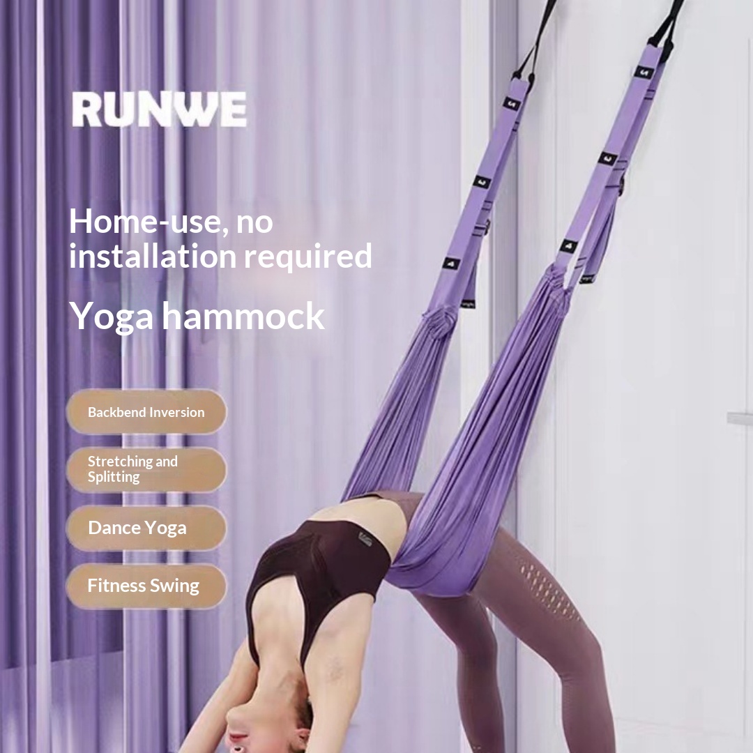 Aerial Yoga Sling Home Fitness Equipment Yoga Inverted Pull Rope Hanging Door Yoga…