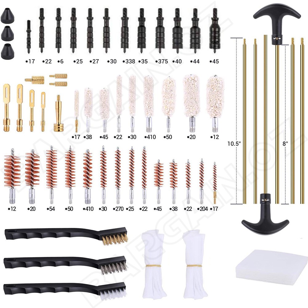 Universal Gun Cleaning Kit Set Hunting Rifle Pistol Shotgun Firearm Cleaner Tool