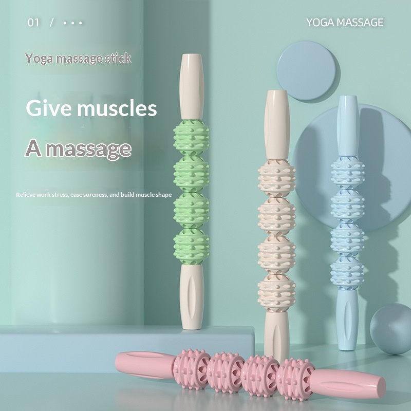 Massage Stick. Mace Muscle Relaxer Skinny Leg Artifact Calf Massage Roller Fitness Fascia…