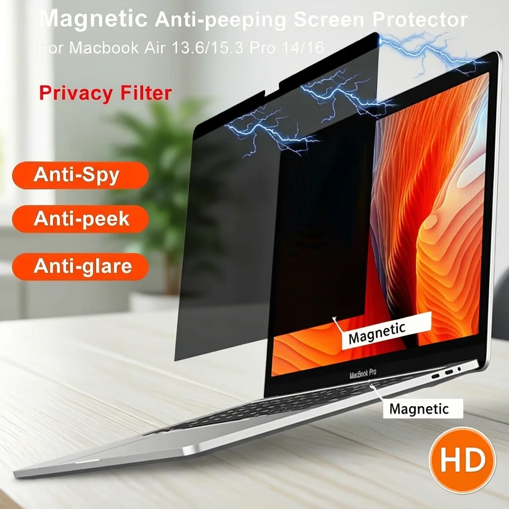 Anti Spy Screen Filter Magnetic Anti Spy Film For Mac Magnet Privacy Screen Filter for…