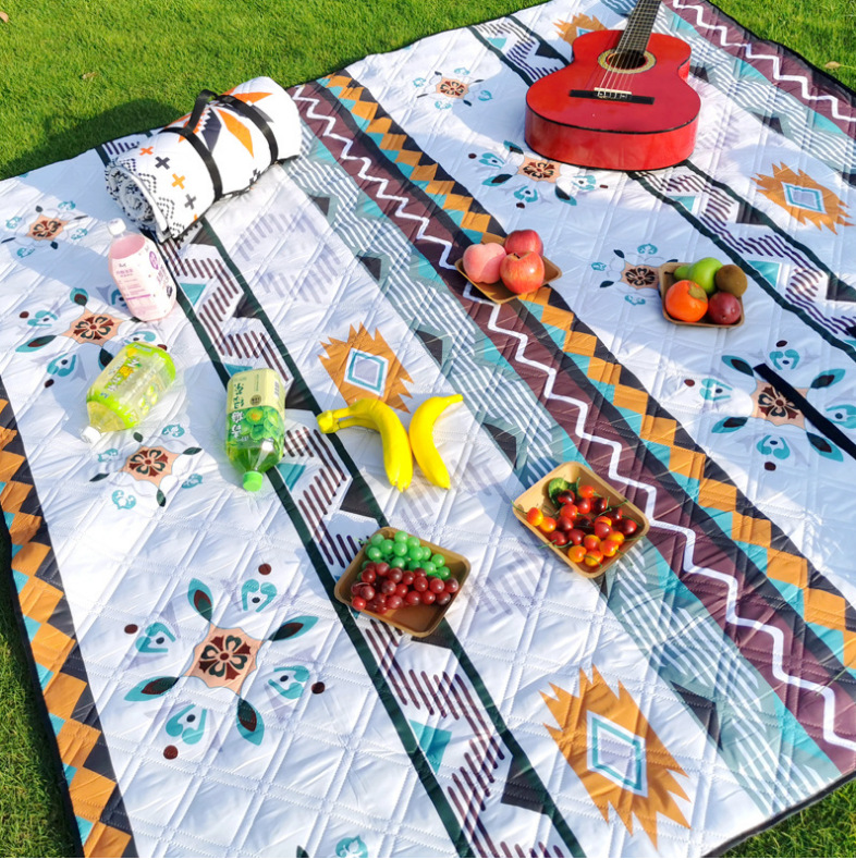 3X 4m Enlarged And Thickeneded Outdoor Moisture-Proof Mat Mountain Camping Picnic Mat…