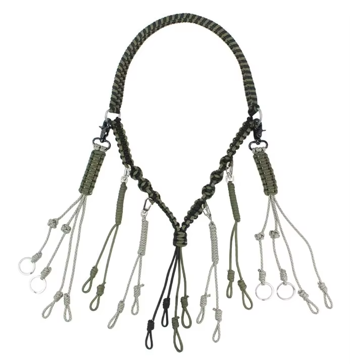Duck Call Lanyard-Durable High Pressure Polyester Material With Multiple Loops Adjustable…