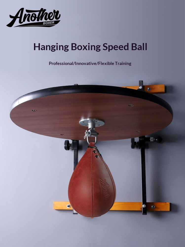 Boxing Speed Ball Hanging Adult. Professional Boxing Training Pear Ball Reaction Vent…