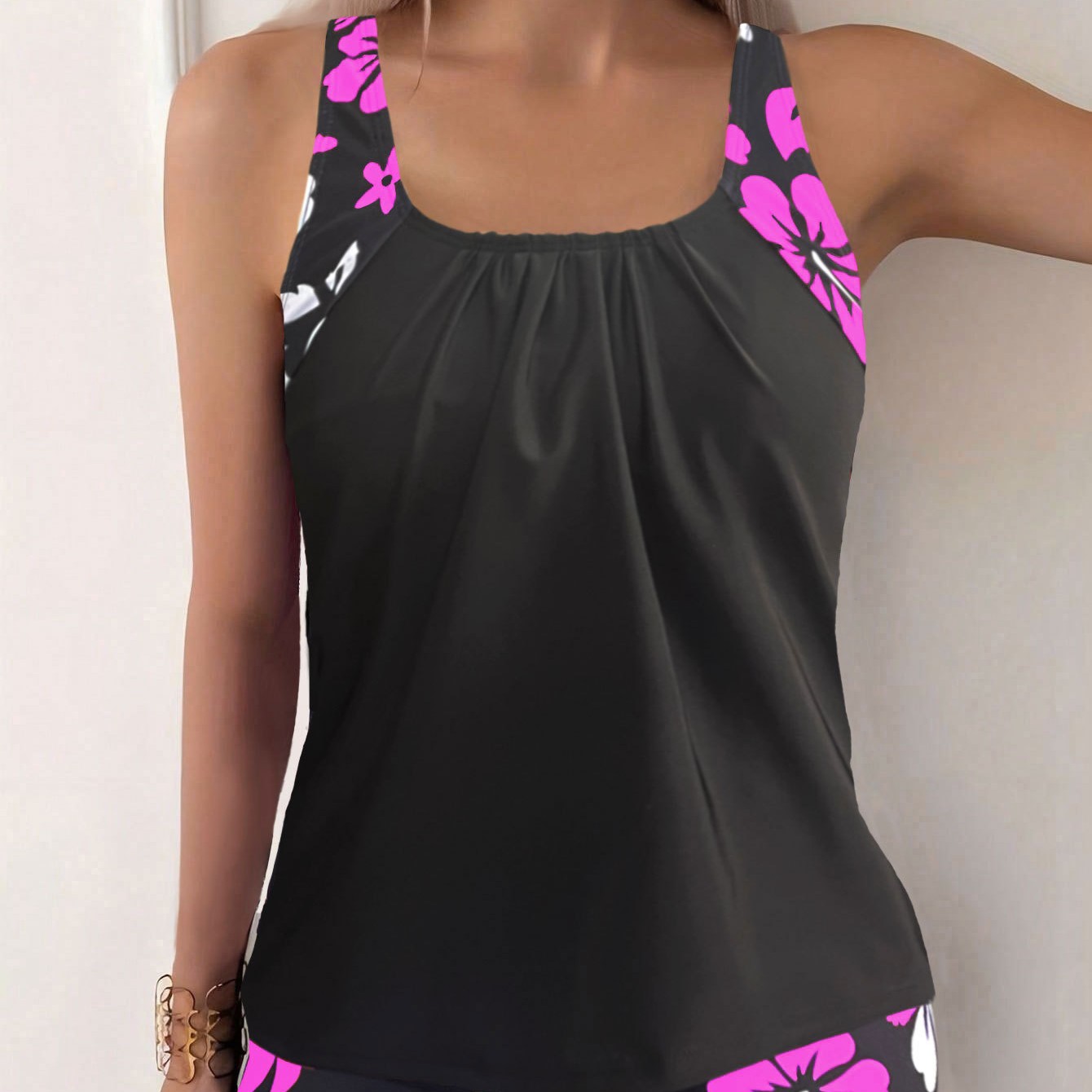 Black Two-piece Swimsuit For Women