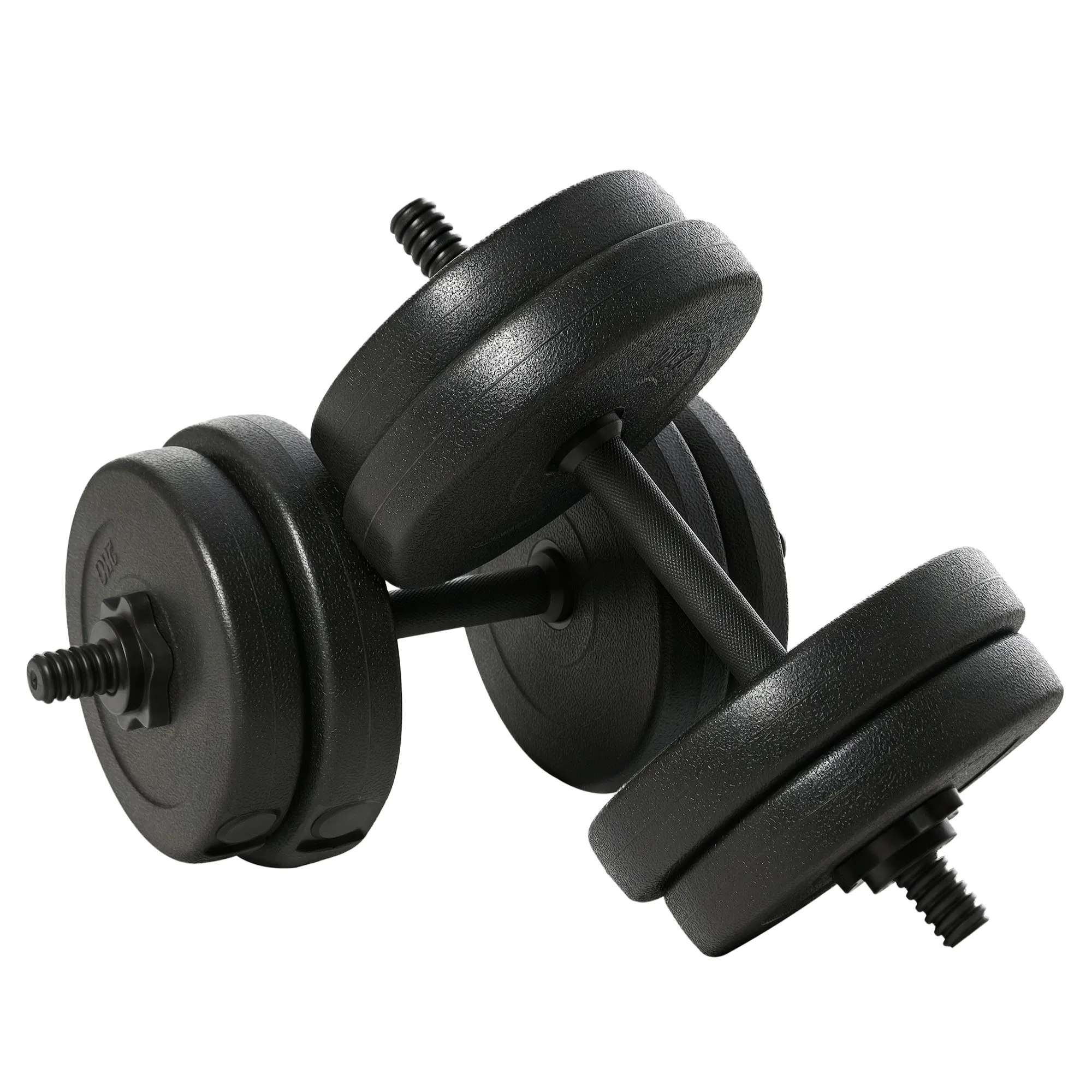 Adjustable 2 x 22lbs Weight Dumbbell Set for Weight Fitness Training Exercise Fitness…