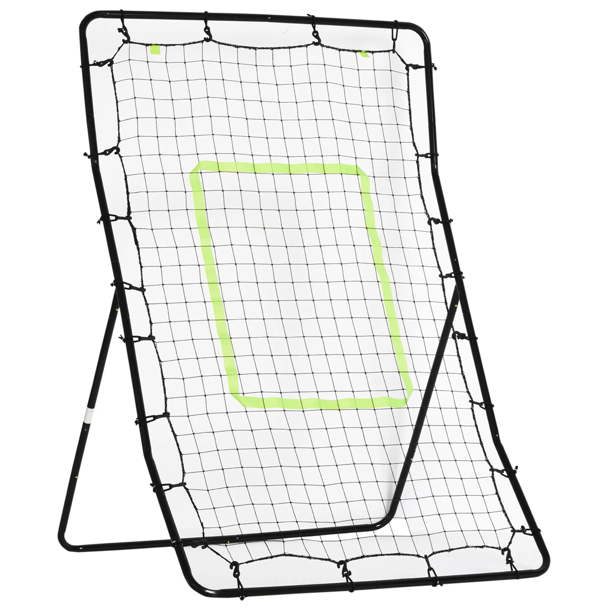 4 x 5.7ft Volleyball Rebounder Net with Strike Zone, Baseball Lacrosse Training Net for…