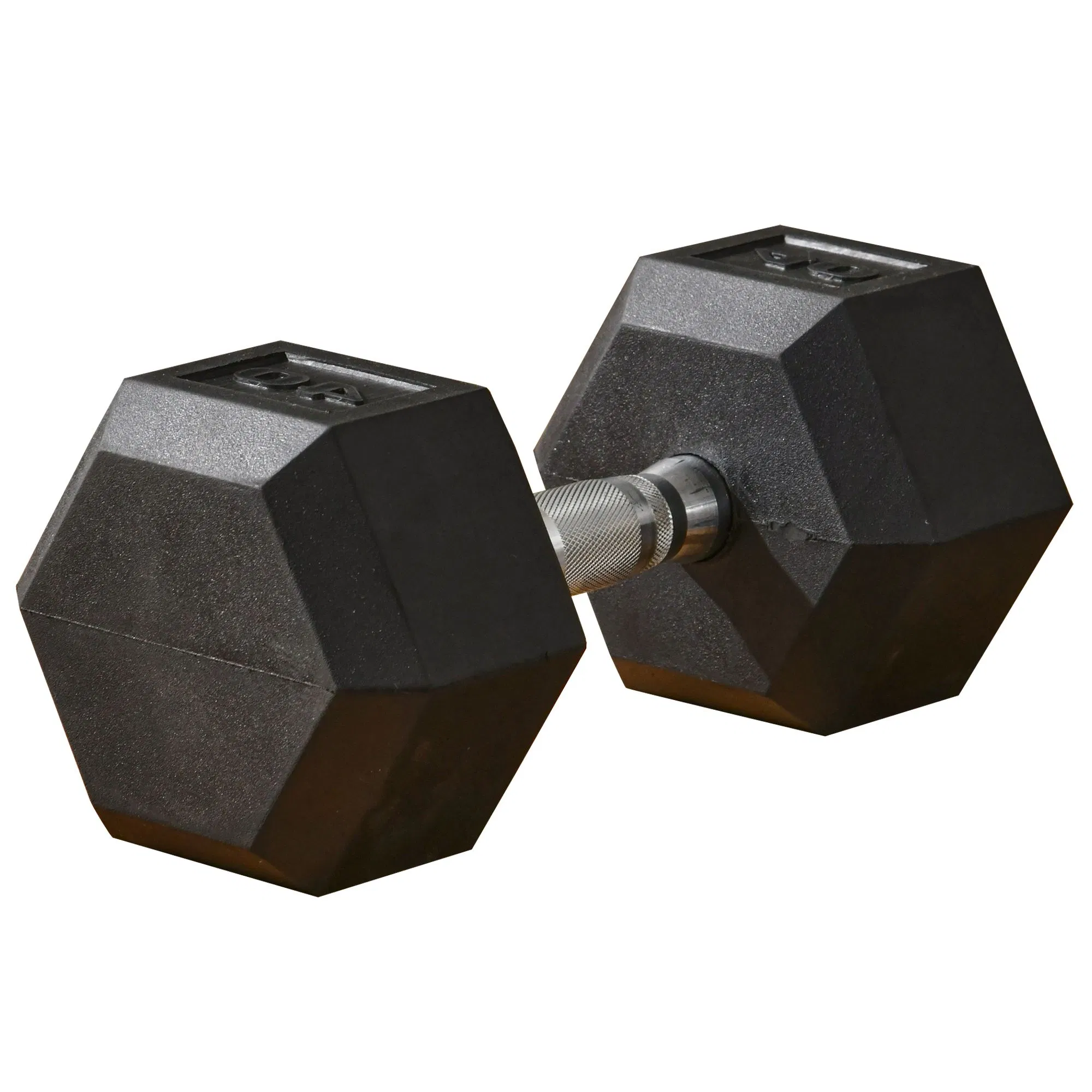 40lbs Rubber Hex Dumbbells Weight Dumbbell Hand Weight Barbell for Body Fitness Training…