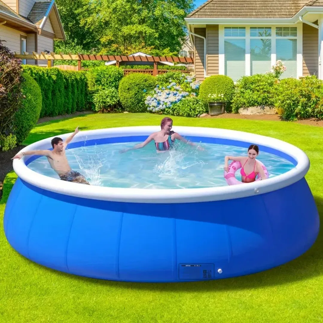 Inflatable swimming pool 244*63 butterfly inflatable coil mesh pool
