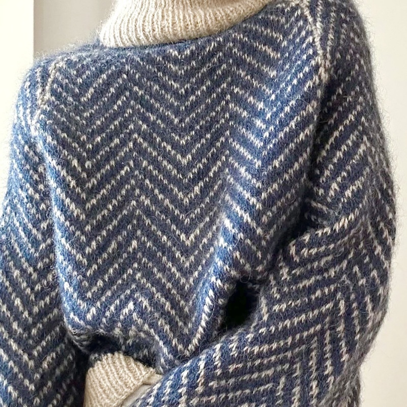 Women's Turtleneck Long-sleeve Knit Sweater