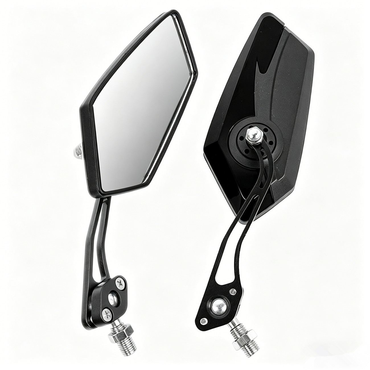 Bike Mirror Rear View Mirror HD Convex Mirror For Bicycle, E-bike, Scooter, 360-degree…