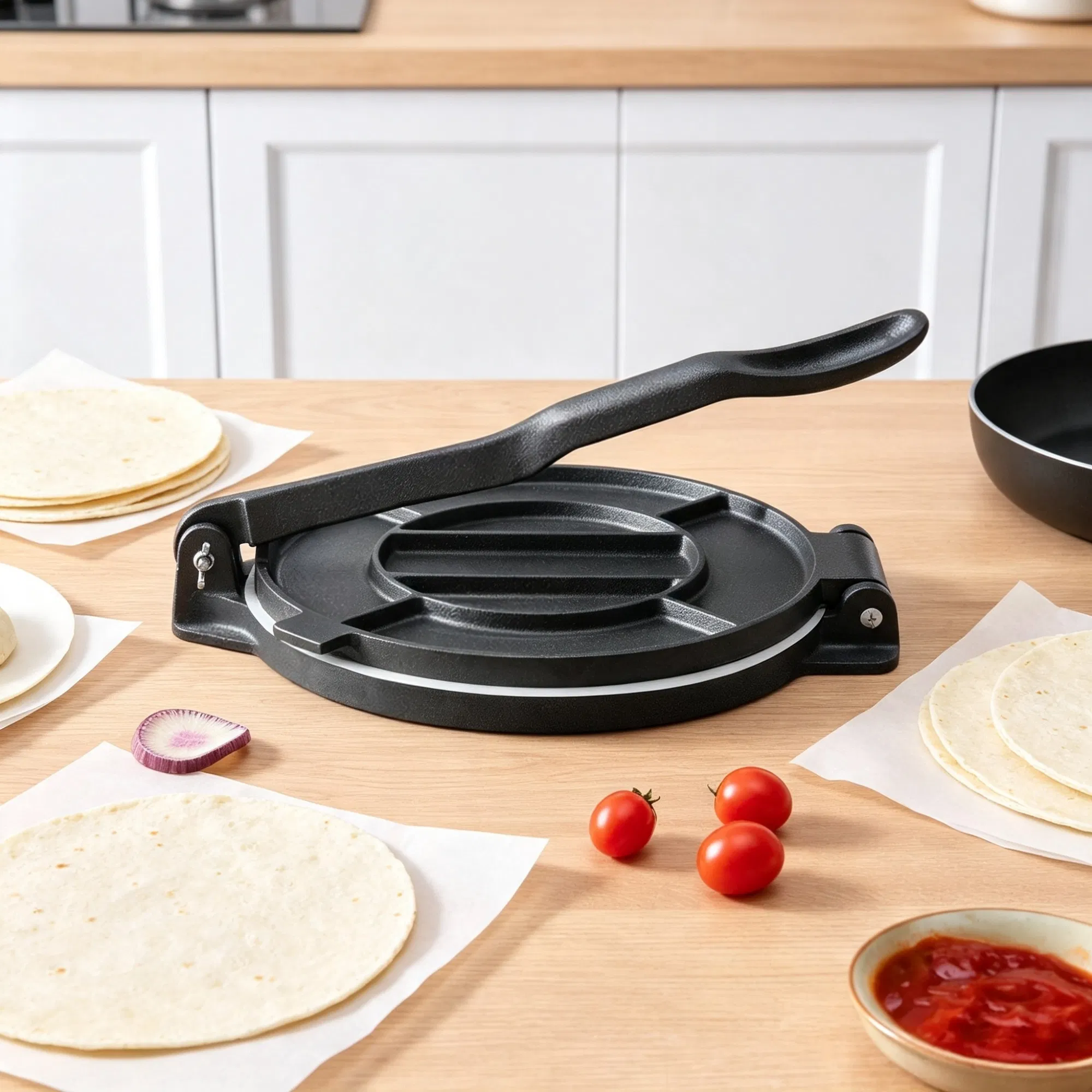 10-Inch Cast Iron Tortilla Press