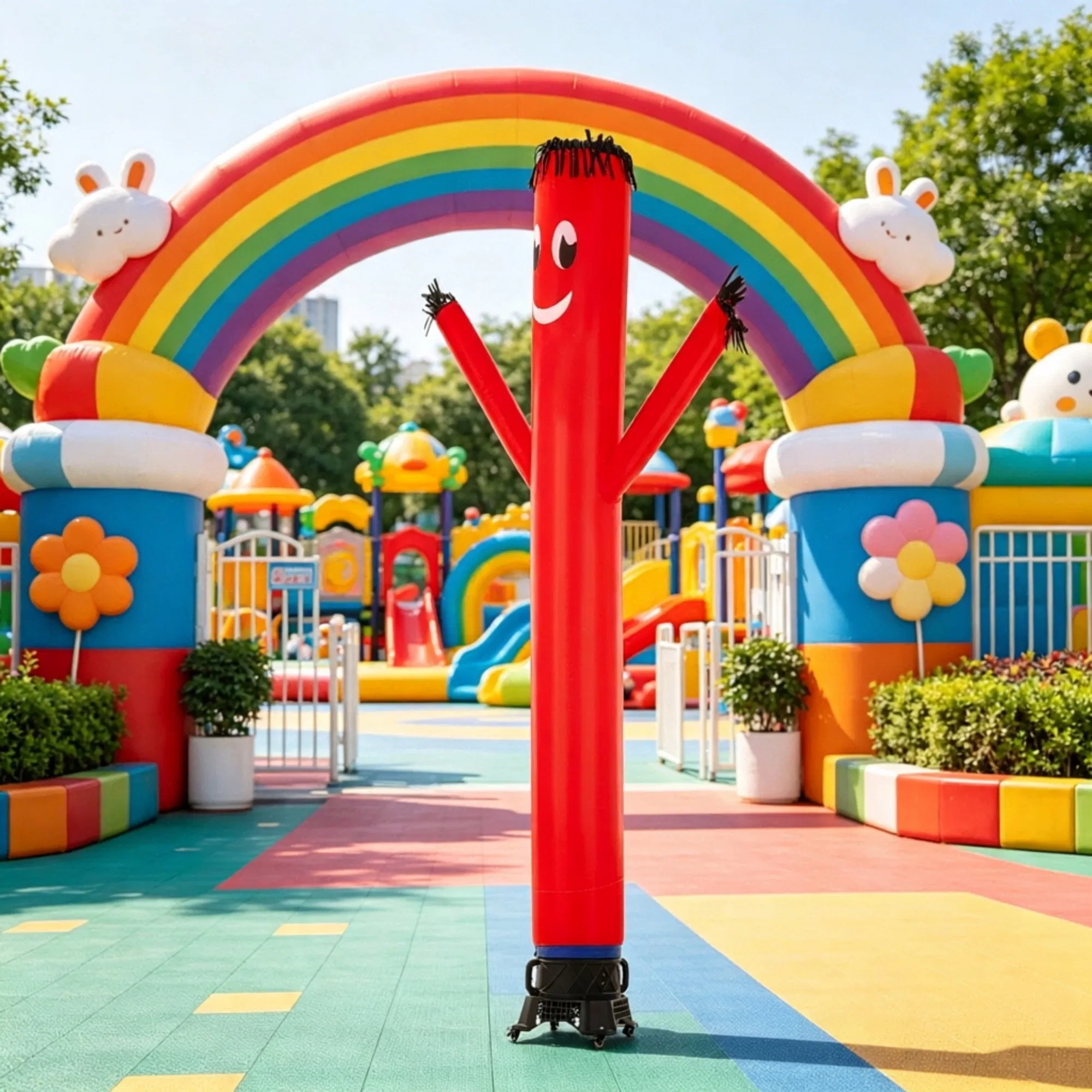 20 ft Inflatable Tube Man Set with 1 HP Blower, Wacky Waving Air Dancer for Outdoor…