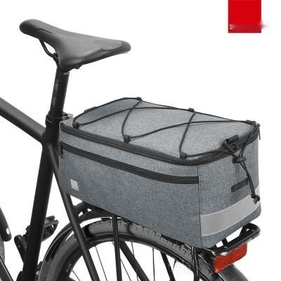 SAHOO Shark Tiger Large-Capacity Bicycle Rear Seat Bag Insulated Luggage Rack Bag