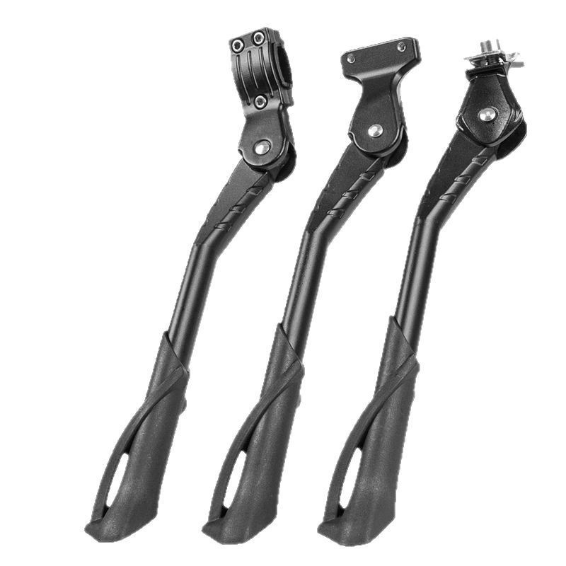 Aluminum Alloy Bicycle Kickstand, Adjustable Dual-Hole Heavy Duty Single Side Stand For…
