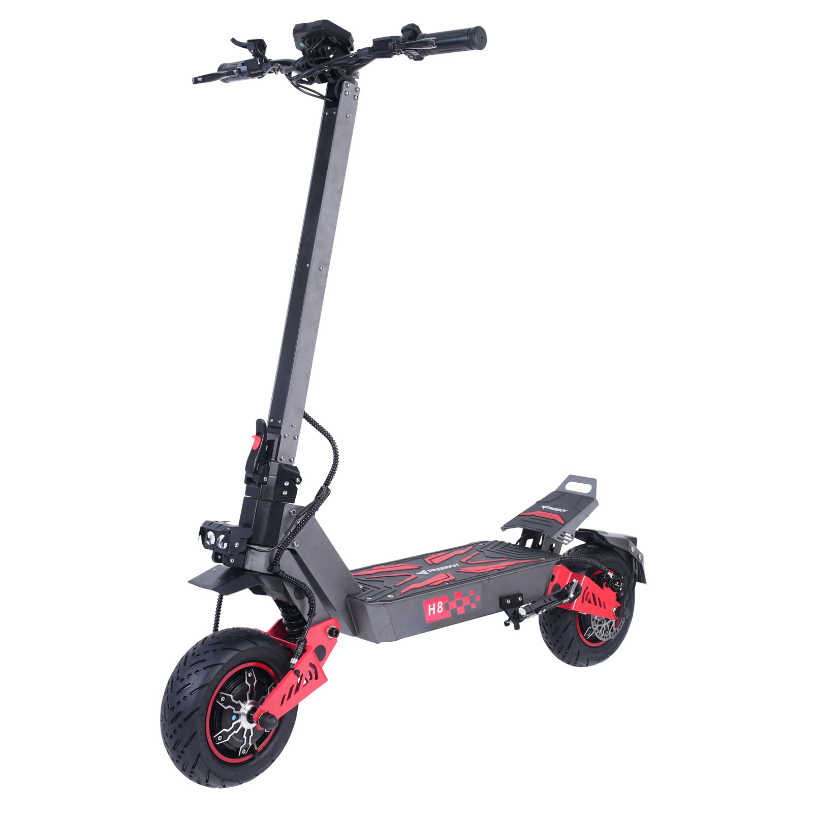 H8 High Power Dual 3000W Motors 11 Inches Off Round Tubeless Wheels E-scooter
