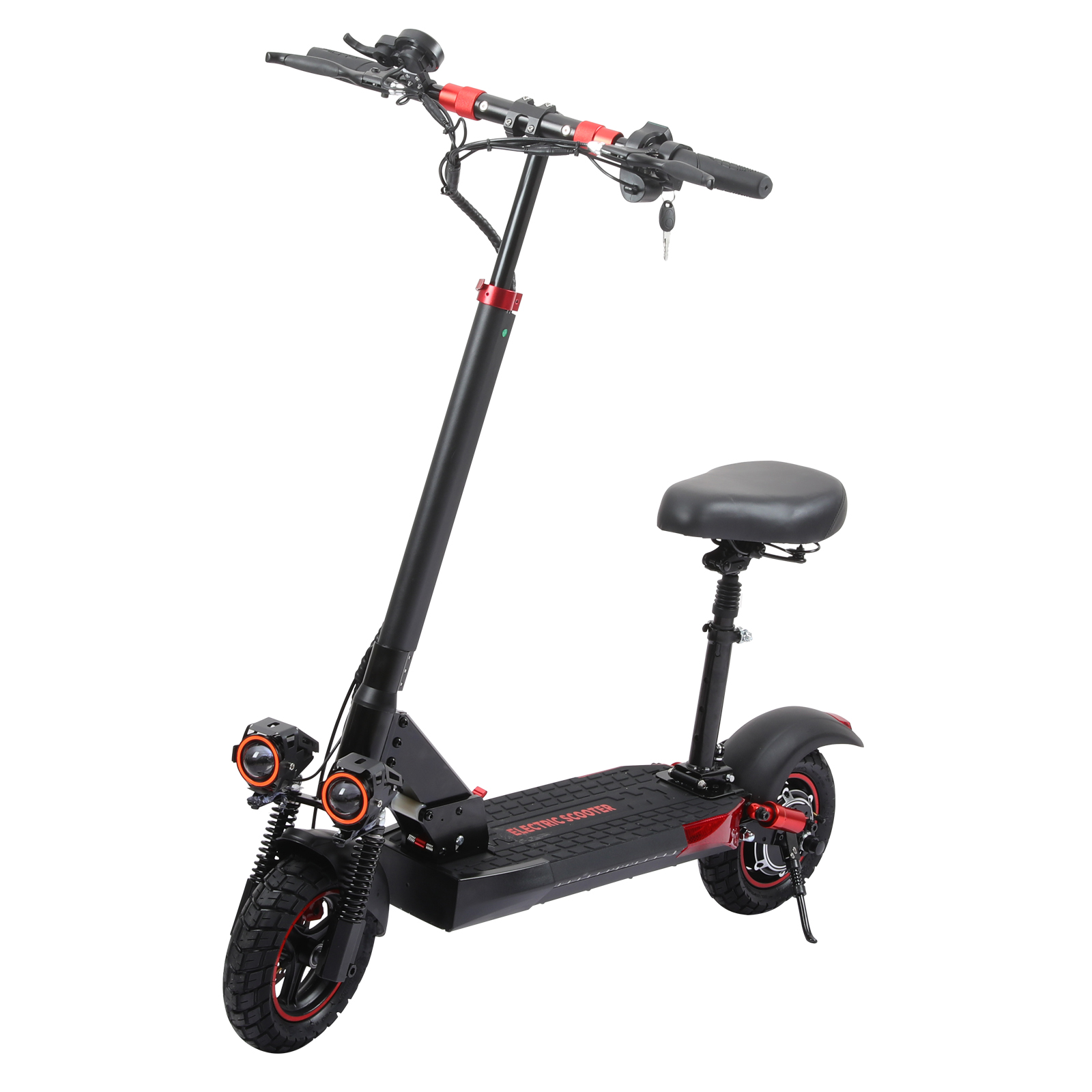 J-01 10 Inches 48V 15Ah 800W Off Road E-Scooter With Seat