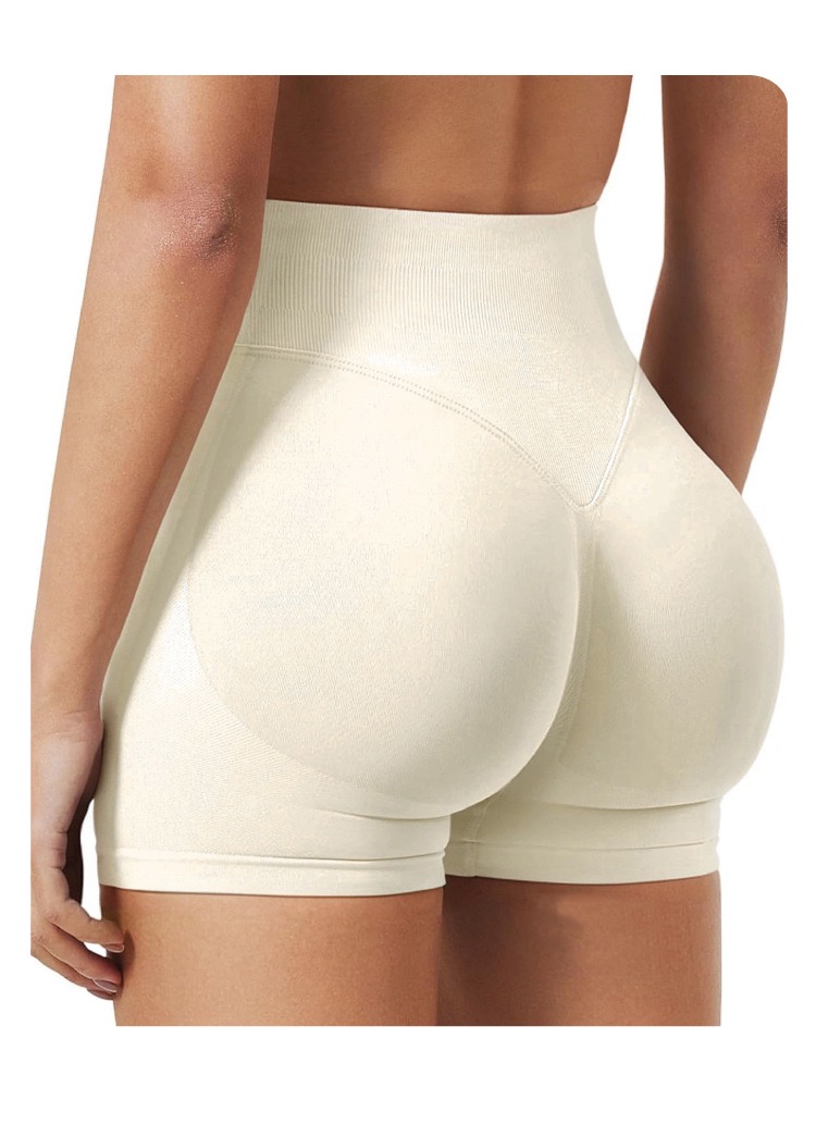 Women's Seamless High Waist Yoga Shorts, Butt Lifting Workout Biker Shorts, Tummy Control…