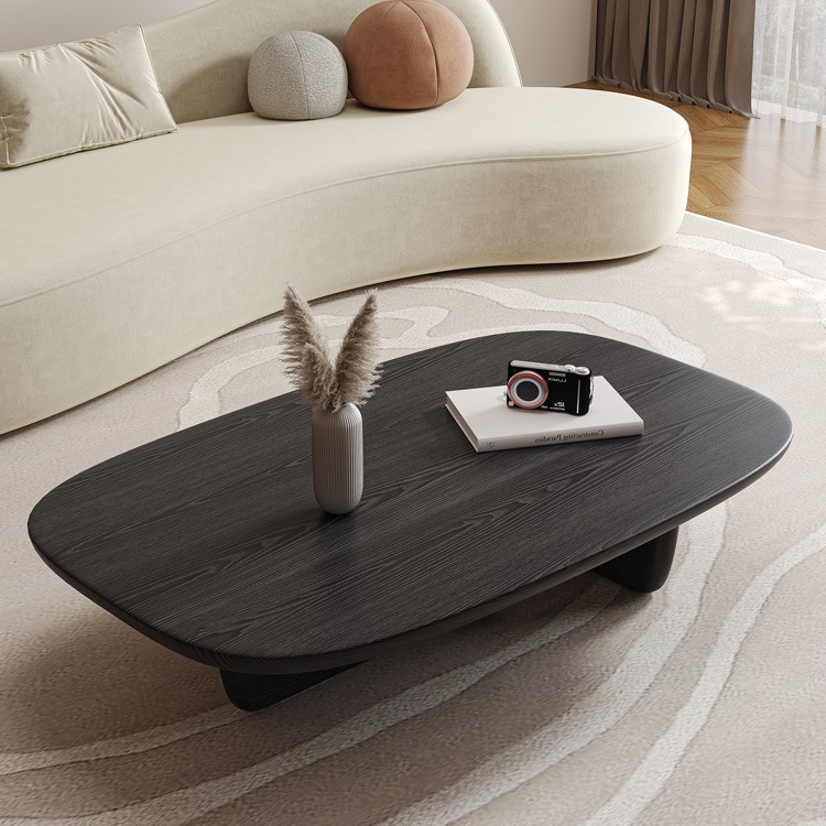 Wabi-sabi-style Solid Wood Coffee Table Vintage Japanese Tea Table