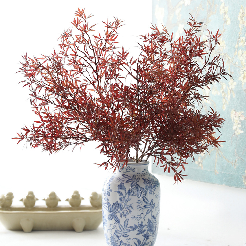 Realistic Artificial Nandina Plastic Home Wedding Decor
