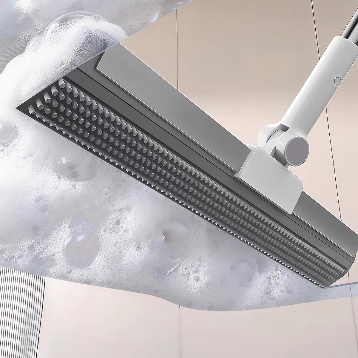 Portable Bathroom Silicone Magic Broom