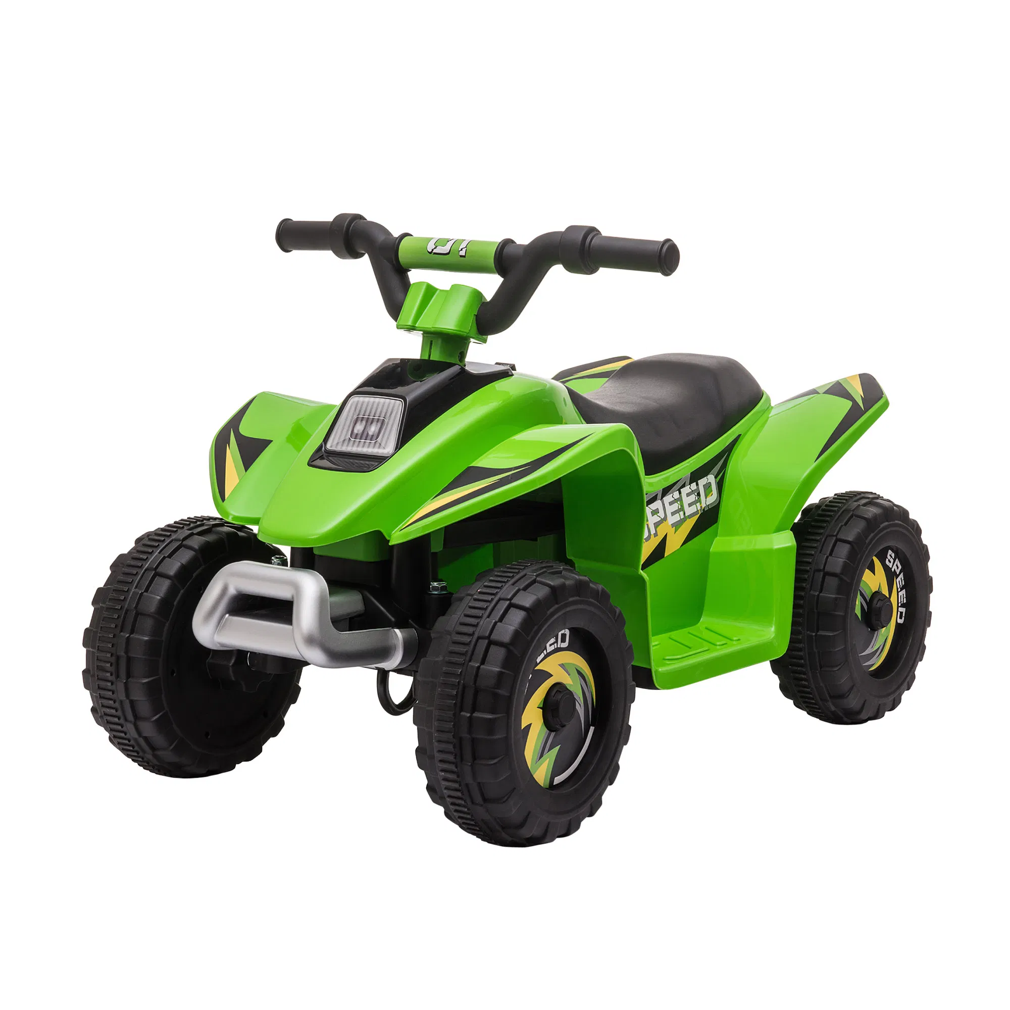 Kids Ride on ATV, 6V Battery Powered Quad Car with Forward, Reverse Switch, for Boys…