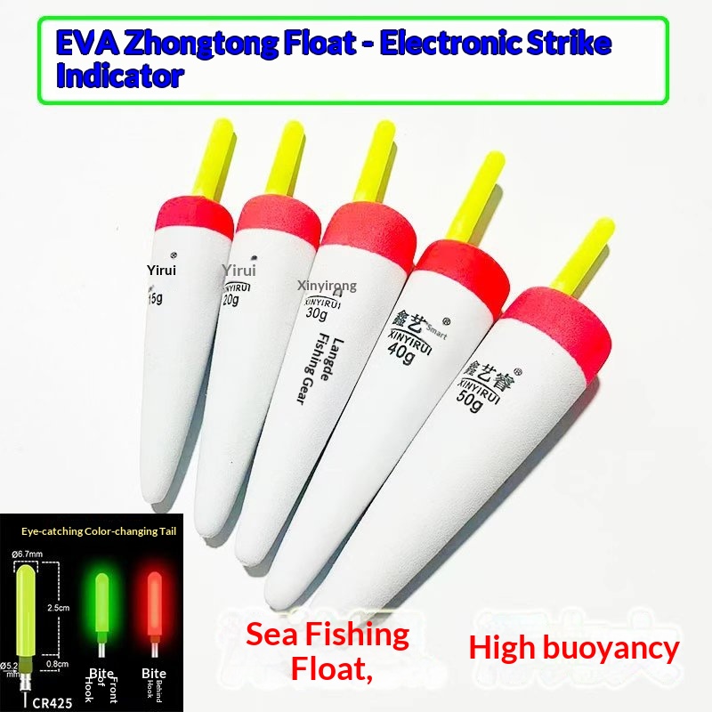 Eva Electronic Luminous Fishing Float, Barracuda Float, Foam Float, Sea Fishing Float…