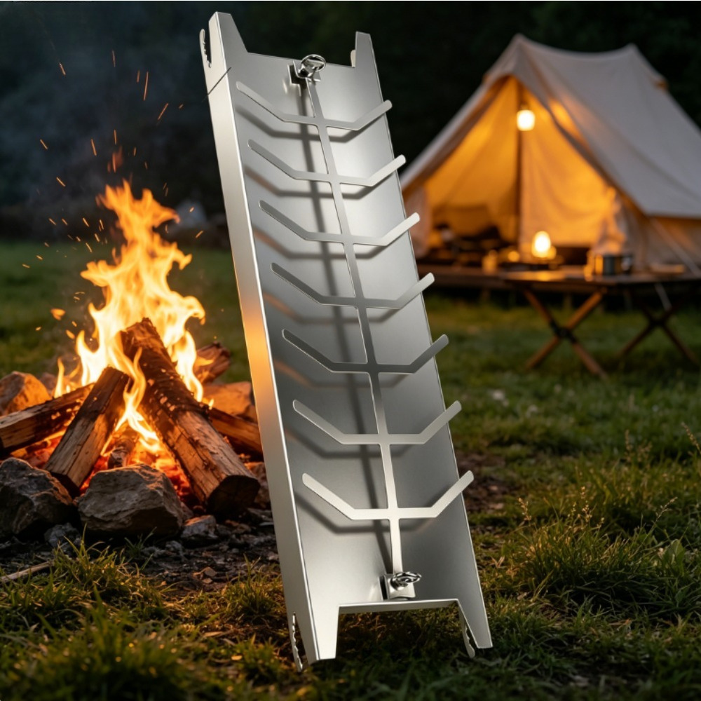 Stainless Steel Flammlachs Board - Decorative Party Accessories For Buffets And Food…