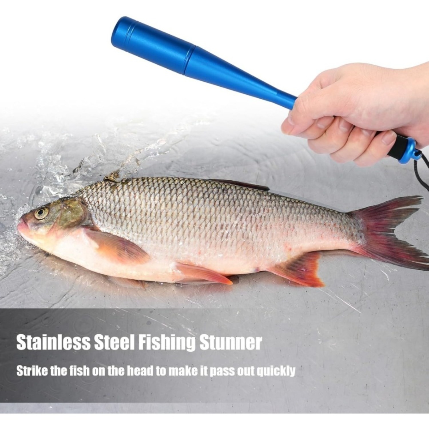 3-piece Fishing Fish-Killer Set 24.5 Cm Aluminum Fish-Killer Includes Fishing Pliers And…