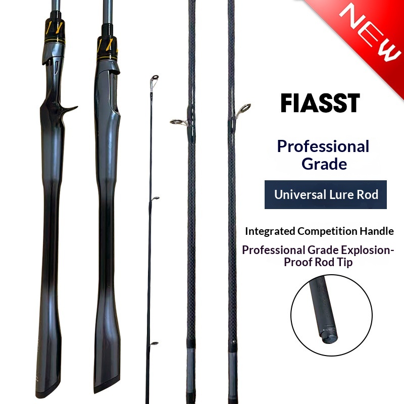 M-action Carbon Spinning Rod With A Straight Handle